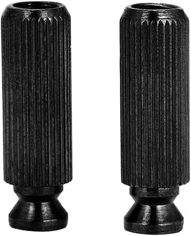 Alomejor Anchor Stud,2 Pcs 8mm Adjustable Electric Guitar Bridge Studs for Floyd Rose (Black) in Kuwait