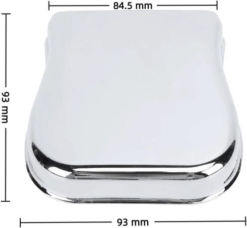 Replacement Vintage Ashtray-Style Tele Bridge Cover Guitar Bridge Protective Components Chrome in Kuwait