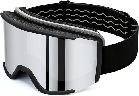 AVV OTG Ski Goggles for Men Women & Youth，Snow/Snowboard Goggles Anti Fog UV Protection in Kuwait