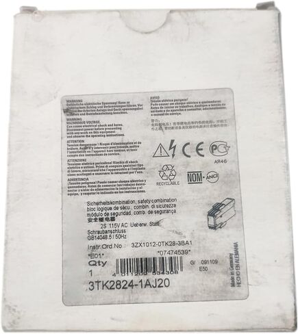 المعجل 3TK2824-1AJ20 الجديد في التعبئة الأصلية 3TK28241AJ20 للشحن in Saudi Arabia