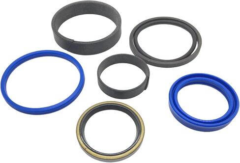 REPLACEMENTKITS.COM مجموعة ختم الأسطوانة الهيدروليكية المتوافقة مع لوادر العلبة New Holland 18LA 260TLA 270L L360 L360A LX118 & LX360 أسطوانات الرفع (يستبدل 87038297) in Saudi Arabia