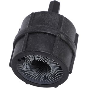 Battery Terminal Brush Set - 6pcs 1/4in Hex Shank Brush for Copper Pipes, Fittings & Battery Terminals (Black) in Kuwait