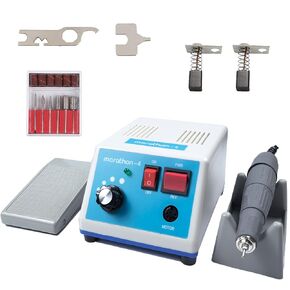 Upgraded Marathon-4 Micromotor, H37L1 Micromotor Handpiece, 0-35,000 RPM Micro Motor for Woodcarving, Silicone, Glasswork, Artware, Ceramics, Jewelry & DIY Crafts in Kuwait
