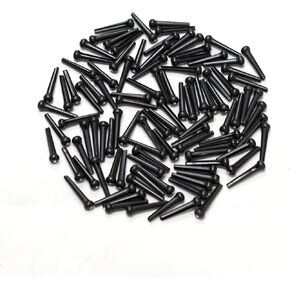 Bridge Pins Bulk Pack of 100 - Black with White Dot- (100 Slotted Pins) Performance Plus (BPB-D) in Kuwait