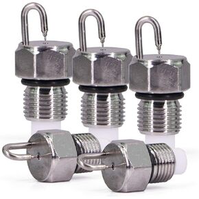 فوهة رذاذ عالية الضغط مقاس 1/8 بوصة مع فلتر 10 ميكرومتر - مرش رذاذ دقيق للرش الفعال (0.4 مم - 5 قطع) in Kuwait