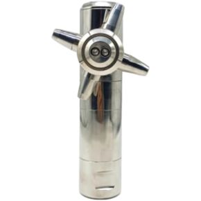 Industrial Tank Cleaning Machine, 3D Rotating Nozzle with 105mm Access Opening, 3/4 Inch NPT Thread for Pharmaceutical Biotech Vessels in Saudi Arabia