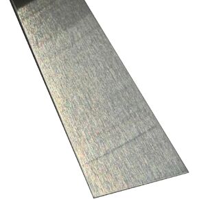 Grade 304 Stainless Steel #4 Brushed Sheet Metal Gap Filler Finishing Strip Trim, 20ga (36 inch Long, 1.75 inch Wide) in Kuwait