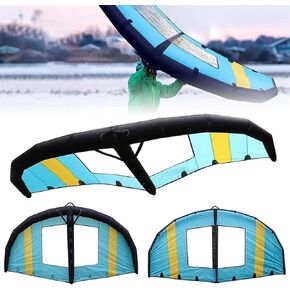 Inflatable Hydrofoil Board,Handheld Surf Sail,Inflatable Surfing Wing,Kitesurfing Wing Windsurfing with Window,for Water Sports Kiteboard Surf,5m³ in Kuwait