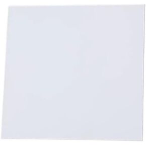 Alumina Ceramic Square Sheet, Machinable Corundum Insulating Cooling Pad White Multiple Sizes(100X100X0.635mm) in Kuwait