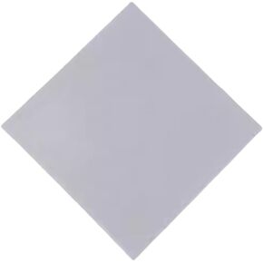 Alumina Ceramic Square Sheet, Insulating Heat Sink Gasket White 0.5/0.6mm Thickness Multiple Sizes(5x5x0.5mm) in Kuwait