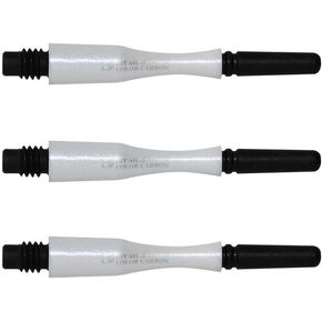 NineDartOut.us Fit Shaft Carbon White Pearl Hybrid 4 عبوات (دوران) (#3-24.0 ملم - بينهما) in Kuwait