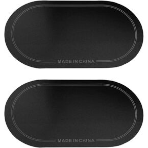 2 قطعة دواسة طبلة الجهير حامي طبلة الجهير التصحيح ركلة طبل التصحيح لملحقات قرع الطبل أسود (أسود) in Kuwait