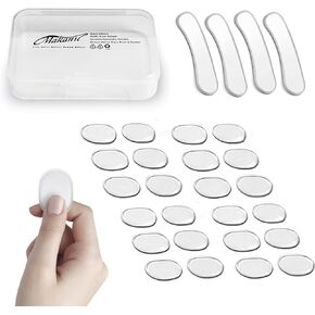 جل الطبل، 24 قطعة مستديرة و4 قطع طويلة، شفاف، مرطبات، كتم صوت من السيليكون، وسادات كاتم الصوت، مرطب للفخ، طبول توم والصنج in Kuwait