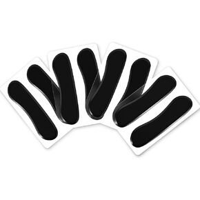 EASTROCK Drum Damper Gel Pads, 8 Pieces Long Black Silicone Gel Pads Drum Silencers for Snare, Drum Cymbal Tone Control Overtone Resonance (Black) in Kuwait