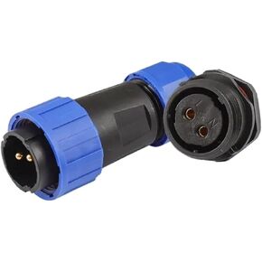 LD Series conectores de Cables eléctricos IP68 Waterproof Male and Female Back Nut Docking for Outdoor LED and Boat Use(LD24-6Pin,1Set) in Kuwait