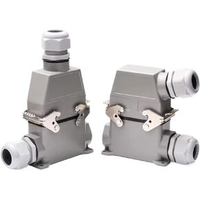 موصل عالي التحمل 4Pin 6Pin 12Pin 14Pin موصل سلك متعدد النواة IP65 مقاوم للماء ومقبس من الجانب العلوي للخارج (النوع العلوي، 1SET_4P) in Kuwait