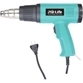 PYD Life Heat Blower Gun for Sublimation Blanks Shrink Wrap Film 110V Hot Air Gun for Shrink Wrap Temperature Control with 2-Temp Settings in Kuwait
