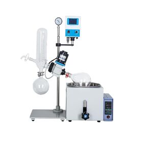 2L Manual Lifting Rotary Evaporator Set, Including circulating Water Vacuum Pump and Low-Temperature Cooling circulating Pump, Precise Temperature Control and efficient Evaporation in Kuwait