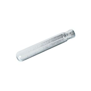 Corning Pyrex 9825-25 Borosilicate Glass Round Bottom 55mL Reusable Screw Cap Culture Tube, with Rubber Liner Phenolic Cap, 25mm OD x 150mm Length (Pack of 48) in Kuwait