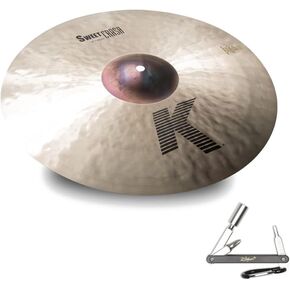 Zildjian K0704 18-Inch K Dark/Mid Sound Sweet Crash Cymbal - Traditional Finish With ZKEY in Kuwait