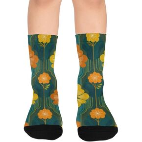 جوارب للتنزه سيرًا على الأقدام من منتصف القرن - جوارب شتوية حرارية سميكة دافئة للأولاد والبنات الصغار للمدرسة، والارتداء اليومي والأنشطة الخارجية in Kuwait