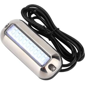 ضوء أزرق 27LED تحت الماء، مصباح رافدة ساطع 74LM مع غلاف من الفولاذ المقاوم للصدأ IP68، لمقطورة مركبة بحرية RV in Kuwait