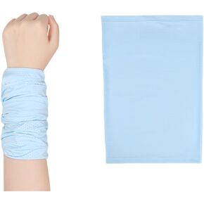 Cooling Sports Towel Wristband, Neck Gaiter Face Cover, Ice Silk Fabric for Instant Cooling & Sweat Absorption 2pcs in Kuwait