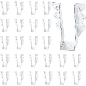 25 PCS 2"x8"Joist Hanger,20 Gauge Double Shear Face Mount Rafter Hanger for Deck Brackets,Rafter Brackets,Hurricane Ties for rafters in Kuwait
