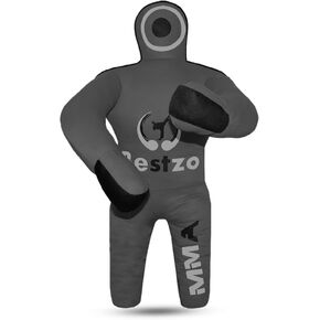 دمية Bestzo Kids MMA Grappling Dummy - مصارعة قماشية غير مملوءة وشريك تدريب BJJ للكاراتيه والجودو والملاكمة (48 بوصة) in Kuwait
