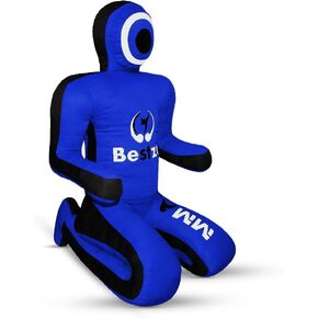 دمية MMA - دمية جيو جيتسو البرازيلية للمصارعة BJJ، دمية رمي حقيبة الجودو للكاراتيه وتدريب الملاكمة باللون الأزرق غير مملوءة in Kuwait