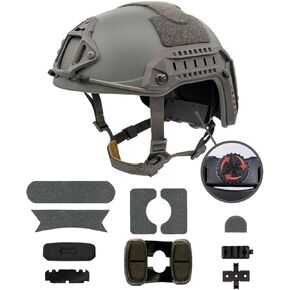 خوذة معالجة سريعة بالرمل السطحي مقاس 7 مم من Fast MT سميكة وثقيلة | التكتيكية | الادسنس in Kuwait