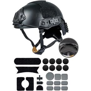 خوذة باليستية بسيطة نسخة سريعة ABS لخوذات Airsoft خوذة تكتيكية لكرة الطلاء والرياضة الخارجية والصيد والرماية in Kuwait