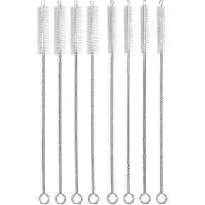 Hiware Straw Cleaner Brush Set, 8-Piece Long Cleaning Brush for Straws on Tumbler, Water Bottle, Sippy Cup, and Pipes, Tubes or Hummingbird Feeders in Kuwait