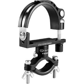 LIGHTFE Bicycle Flashlight Bracket FB369 Aluminum Alloy, 360 ° rotatable Adjustable Size Durable and Sturdy Bicycle lamp Bracket (Suitable for diameters of 40-60mm or 1.57-2.36 inches) in Kuwait