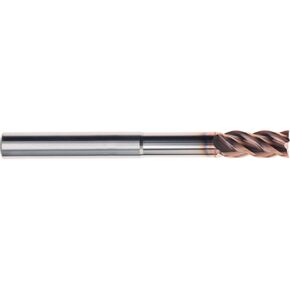 RedLine Tools Carbide AlTiSN Corner Radius End Mill, 5/8 Inch Cutting Diameter, 1 Inch Shank, 4 Flute, Variable Helix in Saudi Arabia