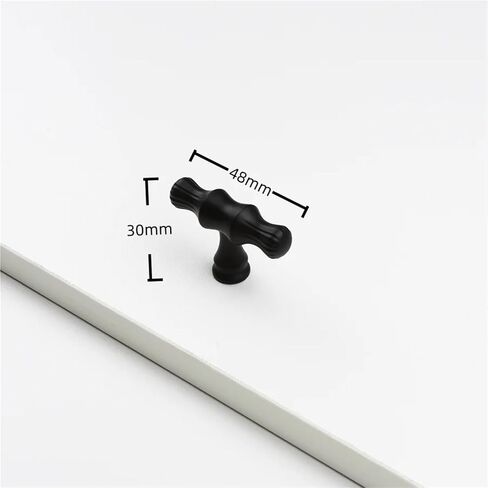 Cabinet Pulls Handle Drawers Wine Cabinets Wardrobes Furniture Handles 1Pcs(Black) in Kuwait