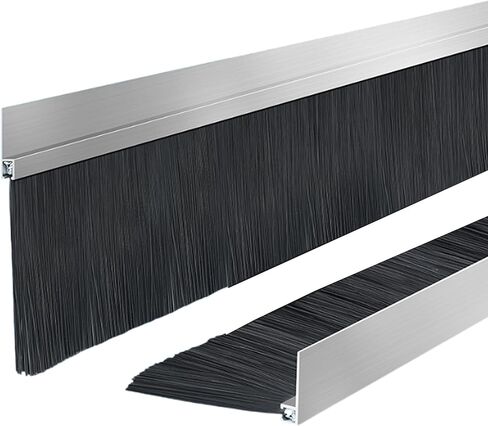 H/F/T-Type Aluminum Alloy Strip Brush – 3.28ft Industrial Dust Brush for Machine Tools, Cabinet & Door Bottom Sealing – 250mm Versatile Cleaning Solution in Saudi Arabia