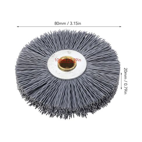 Jeanoko Key Machine Brush Efficient WearResistant Deburring Tool for Removing Burrs for Bravo Professional 80x20x10mm Nylon Stainless Steel in Saudi Arabia