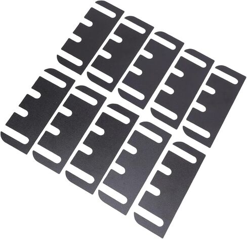 Zunate Door Hinge Shim, 5/8 Inch Radius Corner PVC Spacer for Quick Door Alignment, Universal Fit for Indoor Hinges, Easy Installation and Accurate Adjustment in Saudi Arabia