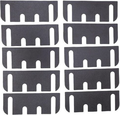 Zunate Door Hinge Shim, 5/8 Inch Radius Corner PVC Spacer for Quick Door Alignment, Universal Fit for Indoor Hinges, Easy Installation and Accurate Adjustment in Saudi Arabia