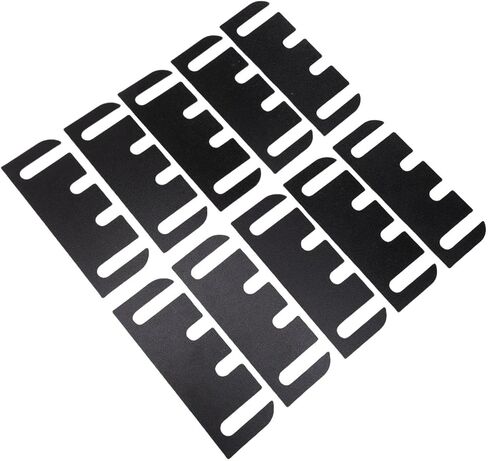 Zunate Door Hinge Shim, 5/8 Inch Radius Corner PVC Spacer for Quick Door Alignment, Universal Fit for Indoor Hinges, Easy Installation and Accurate Adjustment in Saudi Arabia