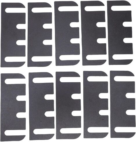 Zunate Door Hinge Shim, 5/8 Inch Radius Corner PVC Spacer for Quick Door Alignment, Universal Fit for Indoor Hinges, Easy Installation and Accurate Adjustment in Saudi Arabia