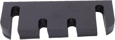 Zunate Door Hinge Shim, 5/8 Inch Radius Corner PVC Spacer for Quick Door Alignment, Universal Fit for Indoor Hinges, Easy Installation and Accurate Adjustment in Saudi Arabia