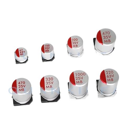 10 قطعة SMD الصلبة مُكثَّف كهربائيًا 6.3V 10V 16V 25V 35V 50V 63V 100V 47 فائق التوهج 100 فائق التوهج 220 فائق التوهج 330 فائق التوهج 470 فائق التوهج 560 فائق التوهج 680 فائق التوهج 820 فائق التوهج 1000 فائق التوهج (35V220UF 8X9 مللي متر) in Kuwait