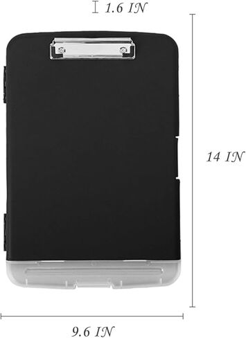 حافظة سميكة للتخزين مع حامل القلم ، 9 × 14 بوصة ، خضراء النعناع ، حافظة تمريض بلاستيكية متينة مع مقطع وتخزين منخفضة ، مثالية لمهنيي الرعاية الصحية ، والمعلمين ، واستخدام المكتب in Kuwait