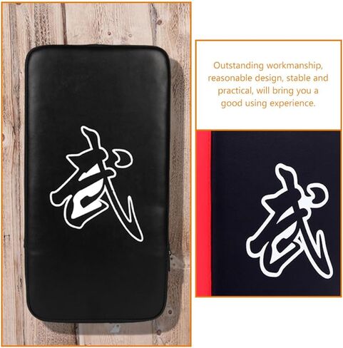 Thickened Pu Kickboxing Foot Target Kick Shield Martial Arts Punching Hand Pad Boxing Training Equipment for Muay Thai and Taekwondo Sparring in Saudi Arabia