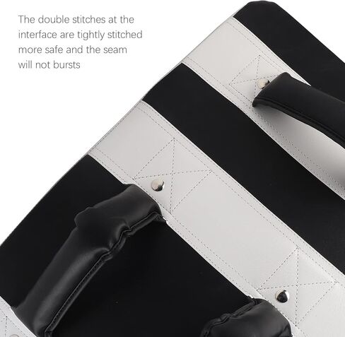 Zopsc Anatomically Curved Boxing Foot Target for Intense Training - Kick for, Taekwondo - PUEVA Material - Blackwhite in Saudi Arabia