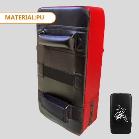 Balacoo Taekwondo Kick Pad and Boxing Kicking Strike Shield Pu Thickened Martial Arts Training Leg Pad for Muay Thai and Kickboxing Practice in Saudi Arabia