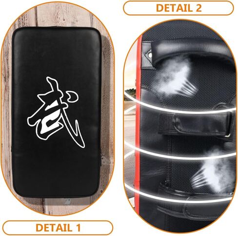 Balacoo Taekwondo Kick Pad and Boxing Kicking Strike Shield Pu Thickened Martial Arts Training Leg Pad for Muay Thai and Kickboxing Practice in Saudi Arabia