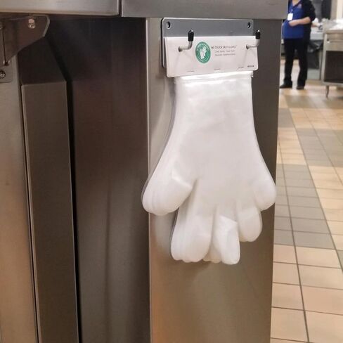Wall Mount for CPE Gloves - Heavy-Duty Metal, Easy Installation, Space-Saving Design - Universal Fit – Mounts to Walls, Counters, and Appliances - Gloves Sold Separately in Saudi Arabia